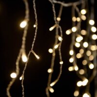 Dekortrend KAT 201 Crystalline Kül-/Beltéri LED fényfüzér 3m - Meleg fehér