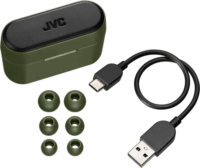 JVC HA-A9TG True Wireless Headset - Zöld