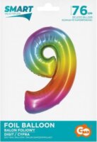 Godan Szivárvány számos fólia lufi - 9