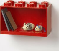 LEGO Brick 8 fali polc - Piros