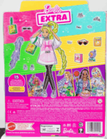 Barbie Fashionistas Extravagáns zöld hajú baba papagájjal