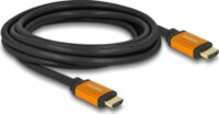 Delock 86987 HDMI - HDMI 2.1 Kábel 3m - Fekete