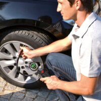 Einhell 4133115 Digitális keréknyomás mérő