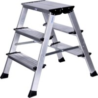 Krause Monto 2x3 lépcsőfokos alumínium fellépő