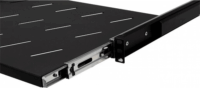 Stalflex RSR19-1U-350B 19" Kihúzható polc 1U - Fekete