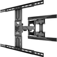 Multibrackets M VESA Flexarm L Full Motion Dual 40"-75" LCD TV/Monitor fali tartó - Fekete