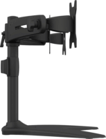 Multibrackets M Vesa 15"-24" LCD TV/Monitor asztali tartó kar - Fekete (3 Kijelző)