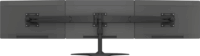 Multibrackets M Vesa 15"-24" LCD TV/Monitor asztali tartó kar - Fekete (3 Kijelző)