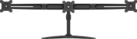 Multibrackets M Vesa 15"-24" LCD TV/Monitor asztali tartó kar - Fekete (3 Kijelző)
