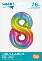 Godan Szivárvány számos fólia lufi - 8