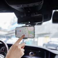 Borofone BH49 Mobiltelefon autós tartó - Fekete