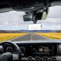 Borofone BH49 Mobiltelefon autós tartó - Fekete