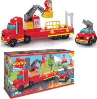 Écoiffier Emelőkosaras tűzoltóautó - Piros