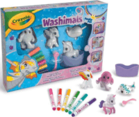 Crayola Washimals: Állatkornis Színezhető kisállatok játék készlet