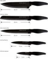 Smile SNS-6 Késkészlet - (5db/csomag)