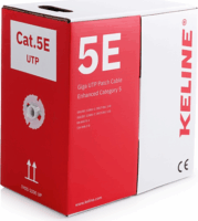KE-Line U/UTP CAT5e Installációs kábel 305m - Szürke