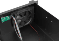 Lanberg 19" Fekvő rack ház 4U 430x350mm - Fekete