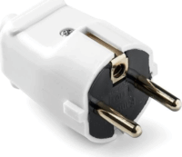 Famatel 1101 Földelt dugvilla - Fehér