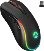 Everest SM-W75-X-RAPID Wireless Gaming Egér - Fekete