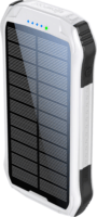 Boompods Neutron Solar Powerbank 10000mAh (2.1A / 5V) - Fekete
