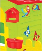 Mochtoys: Kerti házikó kerítéssel - Zöld
