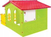 Mochtoys: Kerti házikó kerítéssel - Zöld