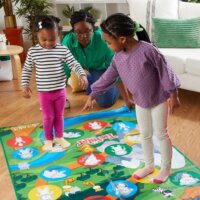 Twister Junior 2 az 1-ben ügyességi társasjáték