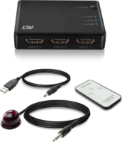 ACT AC7845 HDMI Switch (3 PC - 1 Kijelző)