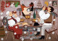 Magyar népmesék kirakó és társasjáték