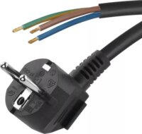 Emos S18372 Flexo 220V Hálózati tápkábel 2m - Fekete