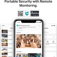 TP-Link VIGI C540-W 4mm IP Turret Okos kamera