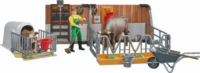 Bruder 62611 Bworld Tehén és borjú istálló farmerrel