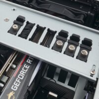 SilverStone RM44 4U Rack ház - Fekete