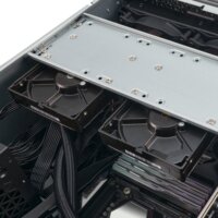 SilverStone RM44 4U Rack ház - Fekete