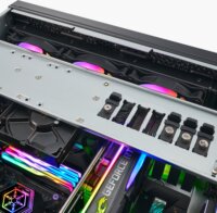 SilverStone RM44 4U Rack ház - Fekete