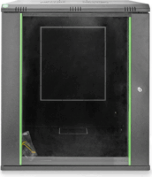 Digitus 19" Fali rack szekrény 16U 816x600mm - Fekete