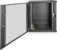 Digitus 19" Fali rack szekrény 16U 816x600mm - Fekete