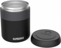 Kambukka Bora Matte Black 600ml Ételtermosz - Fekete