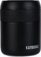 Kambukka Bora Matte Black 600ml Ételtermosz - Fekete