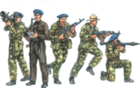 Italeri Szovjet Speciális Erők katonái a '80 évekből műanyag modell (1:72)