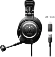 Audio Technica M50xSTS USB Vezetékes Headset - Fekete