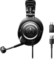 Audio Technica M50xSTS USB Vezetékes Headset - Fekete