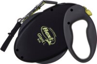 Flexi Neon Giant L/8m Csévélő szalagos kutyapóráz - Fekete