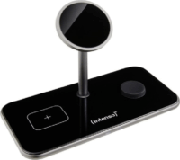 Intenso MB13 3in1 Vezetéknélküli töltő - Fekete (15W)