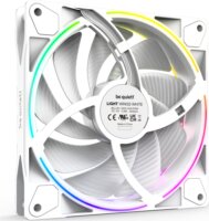 Be Quiet! Light Wings White high-speed 140mm PWM ARGB Rendszerhűtő - Fehér (3db/csomag+Elosztó)
