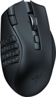 Razer Naga V2 HyperSpeed Wireless Gaming Egér - Fekete