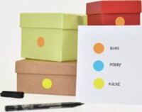 Avery Zweckform 3173 jelölőpontok - Narancssárga (96 db/csomag)