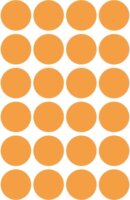 Avery Zweckform 3173 jelölőpontok - Narancssárga (96 db/csomag)