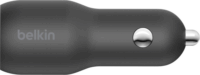 Belkin BoostCharge USB-C Autós töltő - Fekete (30W)