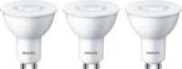 Philips LED Spot izzó 4,7W 380lm 2700K GU10 - Meleg fehér (3 db)
